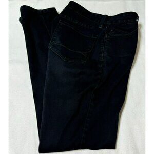NYDJ Black Denim Womens Leggings Size 8 Not Your Daughters Jeans